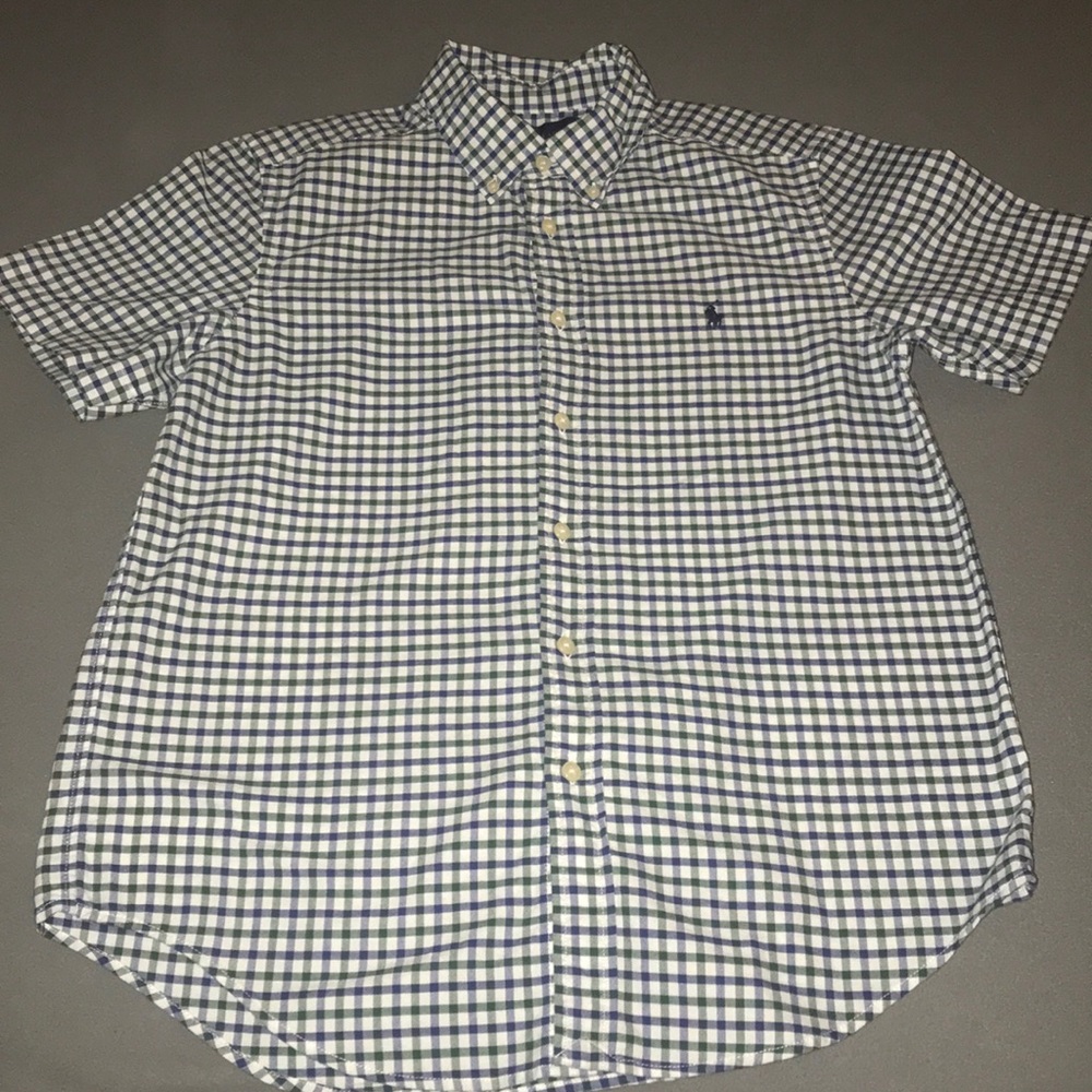Boys Shirt Sleeve Dress Shirt